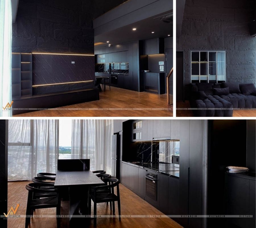 Dự án cải tạo nội thất căn hộ Penthouse Quận 7