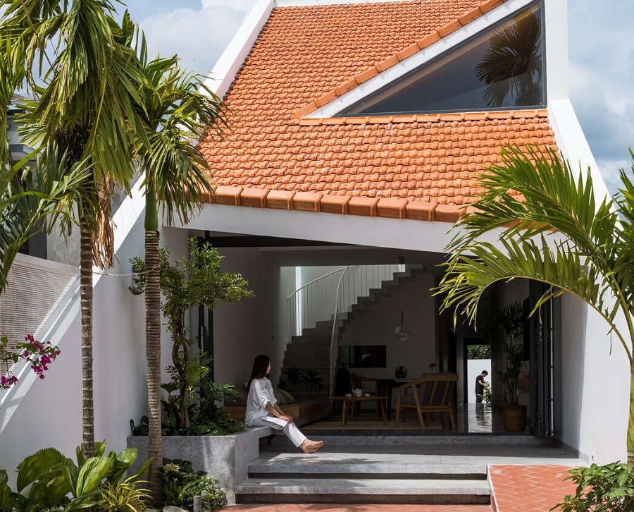 Mẫu cải tạo nhà ống 1 tầng phong cách truyền thống