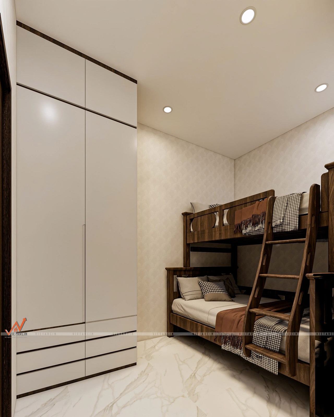 Mẫu thiết kế phòng ngủ khách sạn