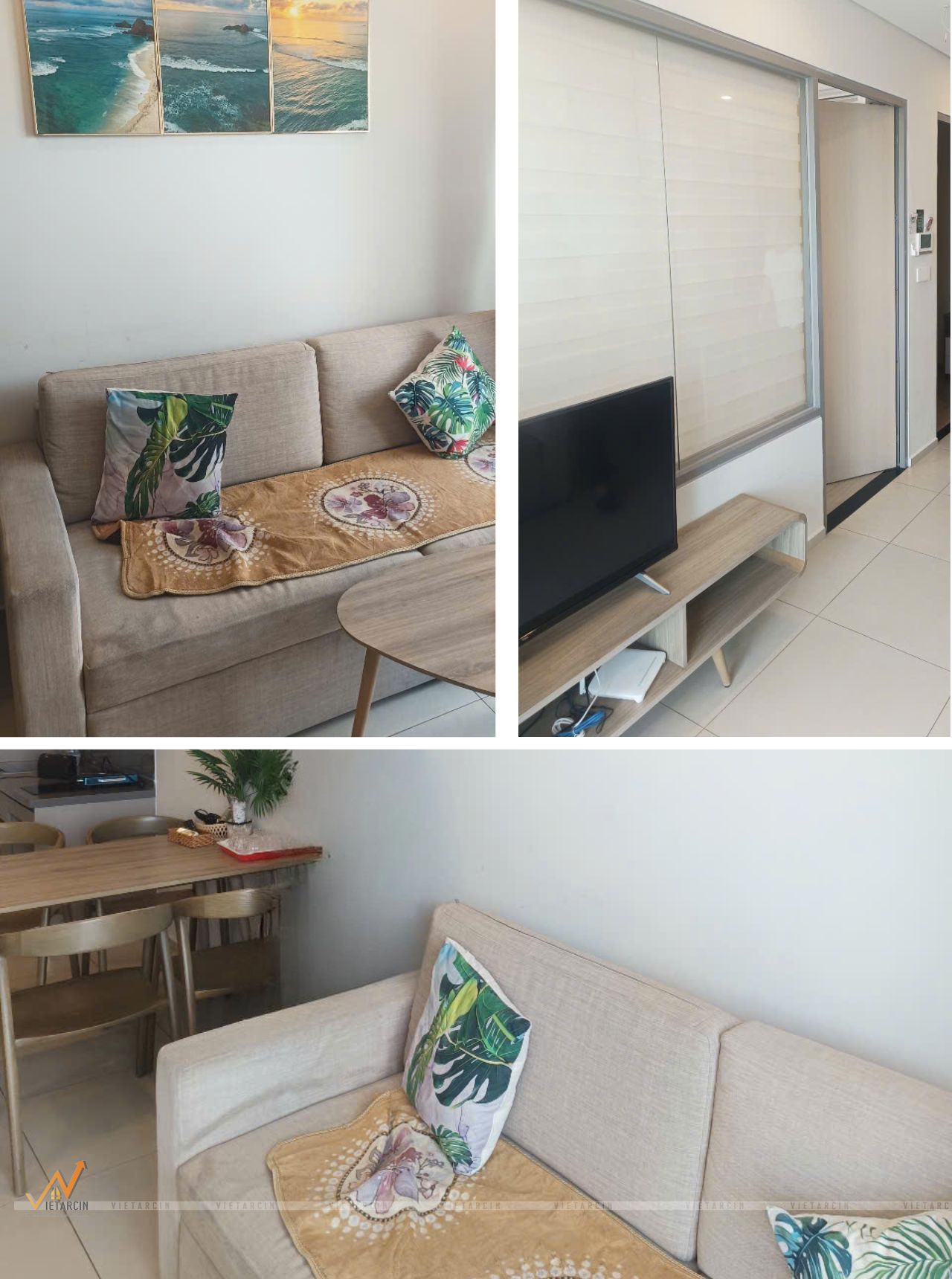 Hiện trạng phòng khách căn hộ chung cư chị Hằng