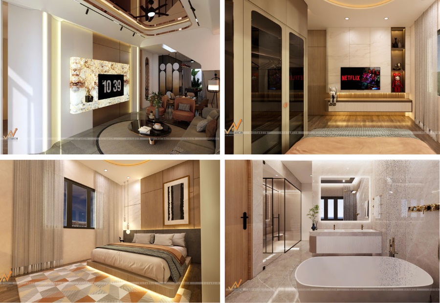 Cải tạo nhà phố của anh Tuấn