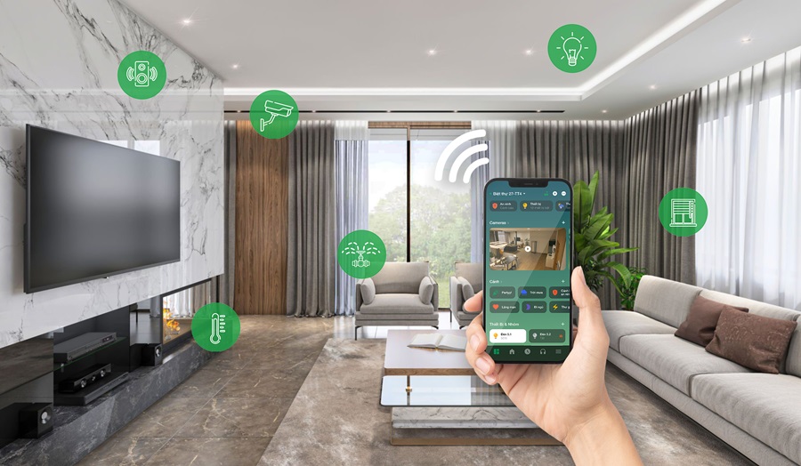 hệ thống nhà thông minh khi cải tạo nhà phố