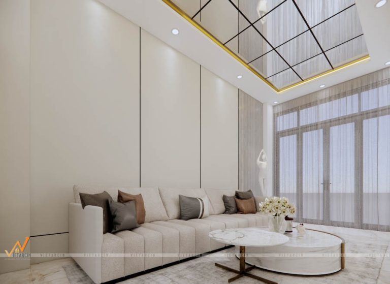 Thi công trần nhà chị Chiêu Quận 8