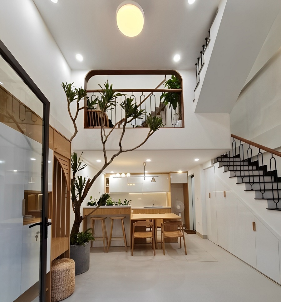 Cải tạo nhà phố cũ: 9 Ý tưởng cải tạo & hạng mục thi công 24 Cải tạo nhà phố nhỏ