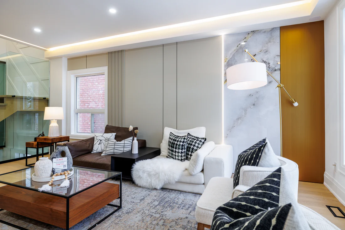 10 Ý tưởng decor vách tường đẹp bạn nên áp ngay hôm nay 3 Ý tưởng trang trí tường đẹp kết hợp đá và gỗ