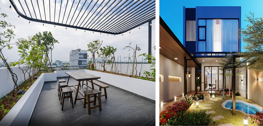 Cải tạo nhà phố cũ: 9 Ý tưởng cải tạo & hạng mục thi công 27 Gợi ý cải tạo nhà phố có sân vườn