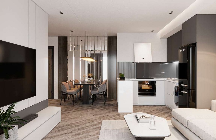 Cải tạo căn hộ chung cư 50m2: 30 mẫu đẹp và gợi ý cải tạo ✅