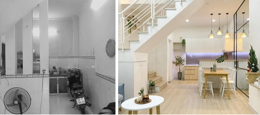 Cải tạo nhà ống 2 tầng cũ: Chi phí & thời gian thực hiện 6 Hạng mục cải tạo nhà ống 2 tầng cũ