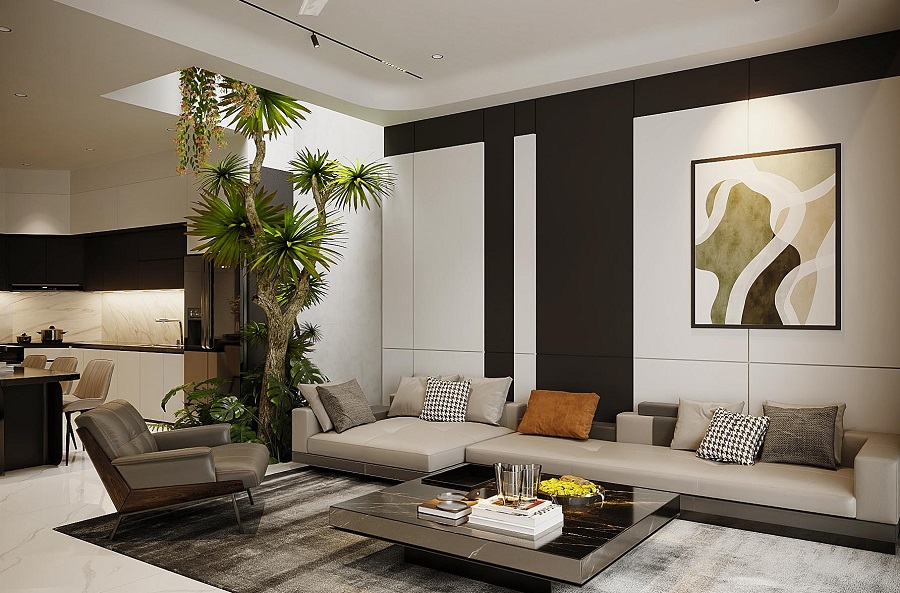 Mẫu cải tạo nhà ống 50m2