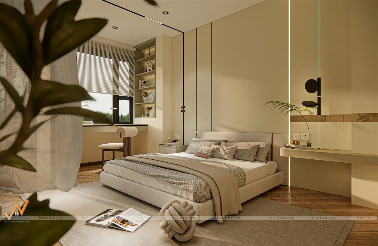 Dự án sửa chữa cải tạo nội thất nhà chị Châu - Quận 8 17 Gợi ý thiết kế phòng ngủ master