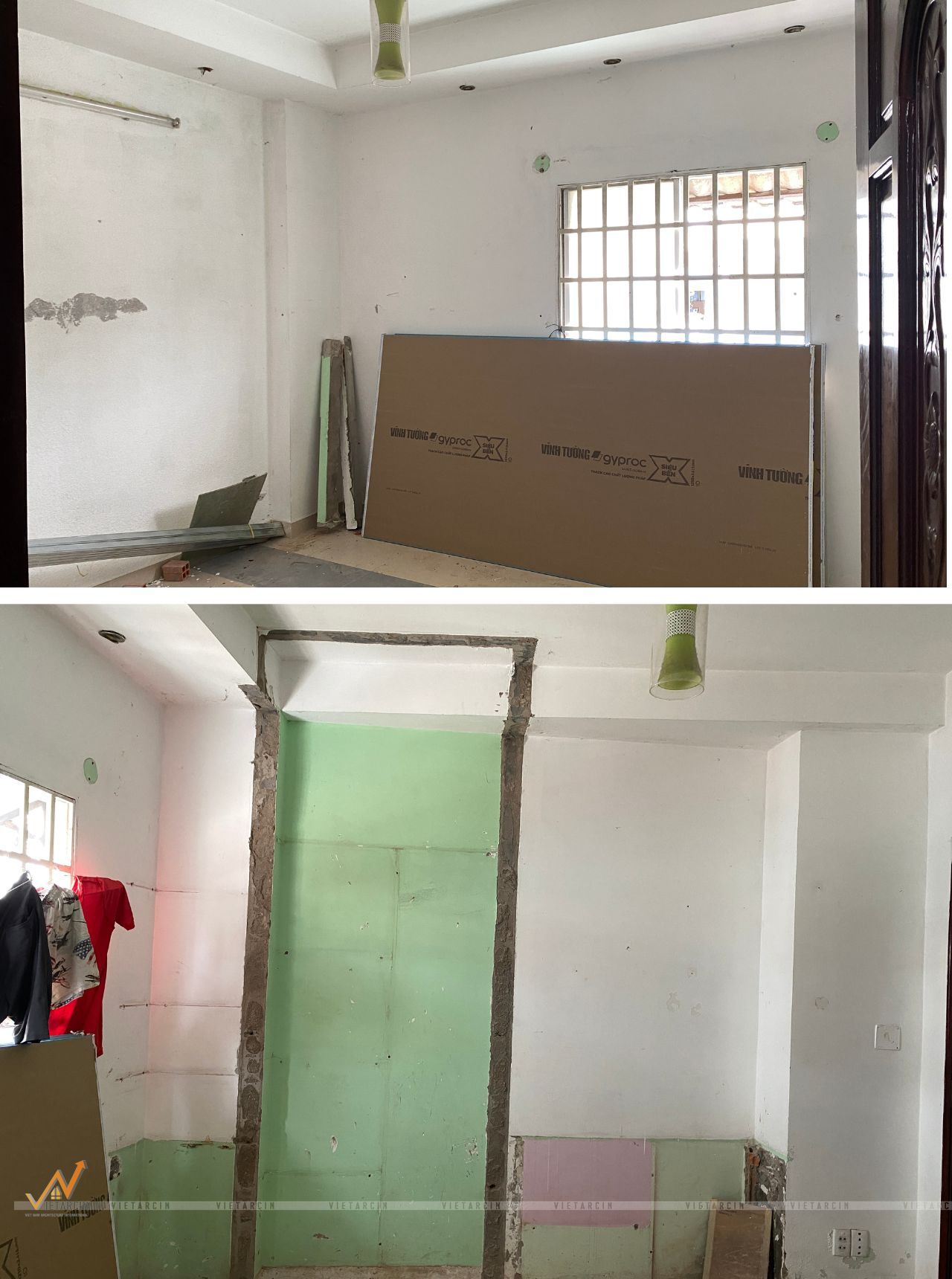 Dự án cải tạo nhà thành căn hộ dịch vụ anh Tín - Phú Nhuận 3 Hiện trạng của căn hộ dịch vụ của anh Tín