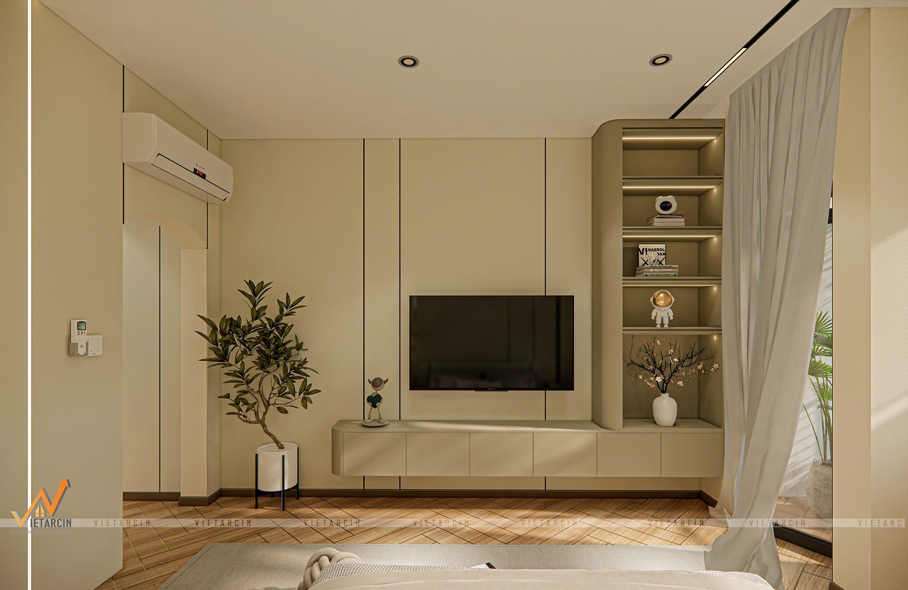 Dự án sửa chữa cải tạo nội thất nhà chị Châu - Quận 8 18 Mẫu thiết kế nội thất phòng ngủ master