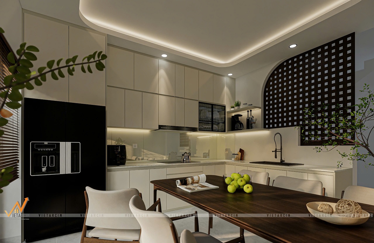 Dự án sửa chữa cải tạo nội thất nhà chị Châu - Quận 8 11 Mẫu thiết kế phòng bếp nhà phố chị Châu
