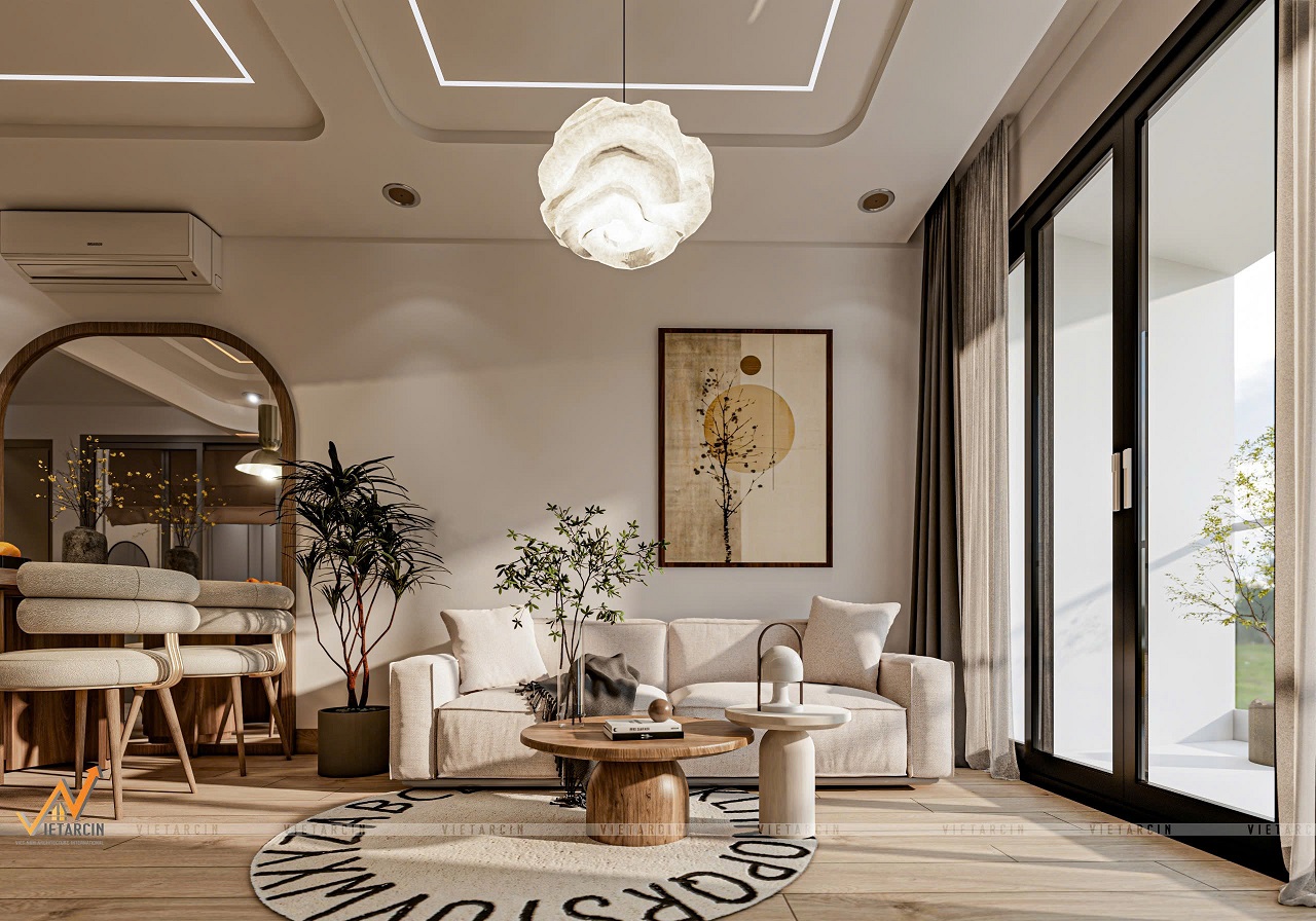 Mẫu thiết kế phòng khách cho căn hộ chung cư