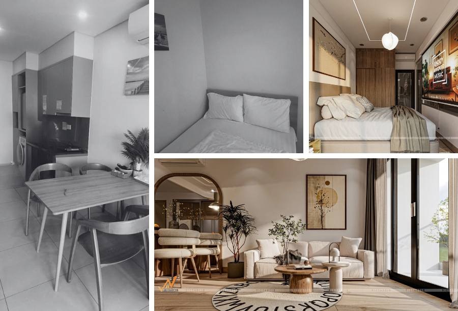Dịch vụ cải tạo nhà cũ Quận Phú Nhuận chất lượng 10 Dự án cải tạo căn hộ chị Hằng