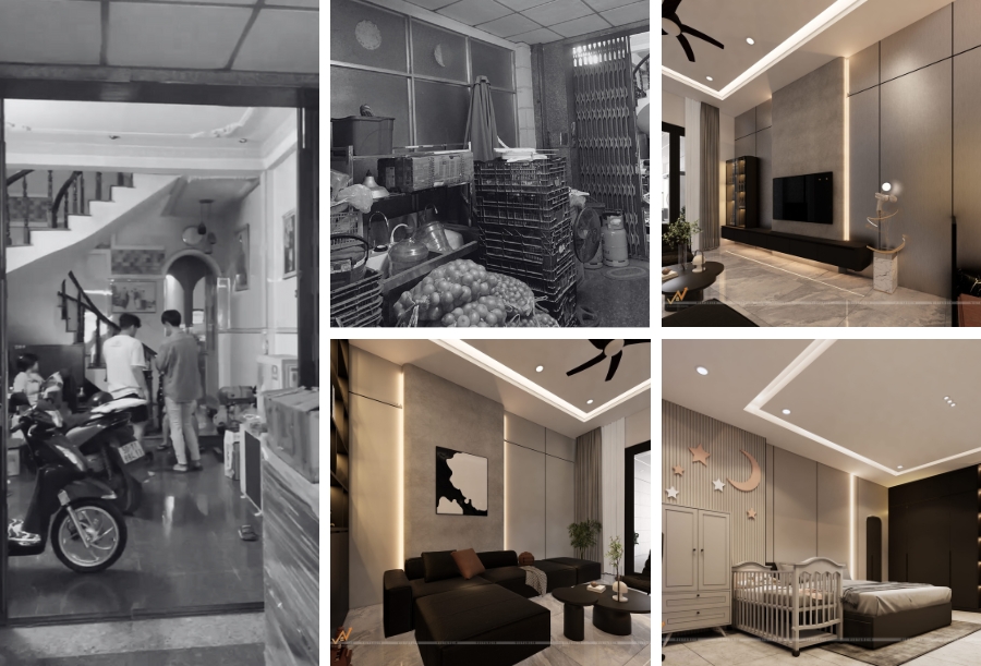 Dịch vụ cải tạo nhà cũ Quận 11 chất lượng 11 Dự án cải tạo nhà anh Chiến