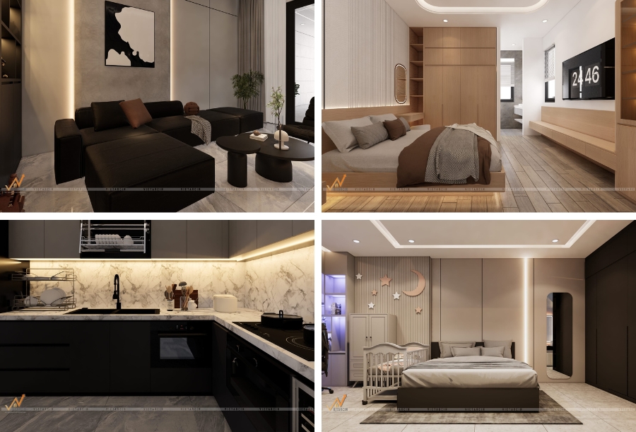 Dịch vụ cải tạo nhà cũ Quận 3 chất lượng 16 Dự án cái tạo sửa chữa trọn gói nhà anh Chiến