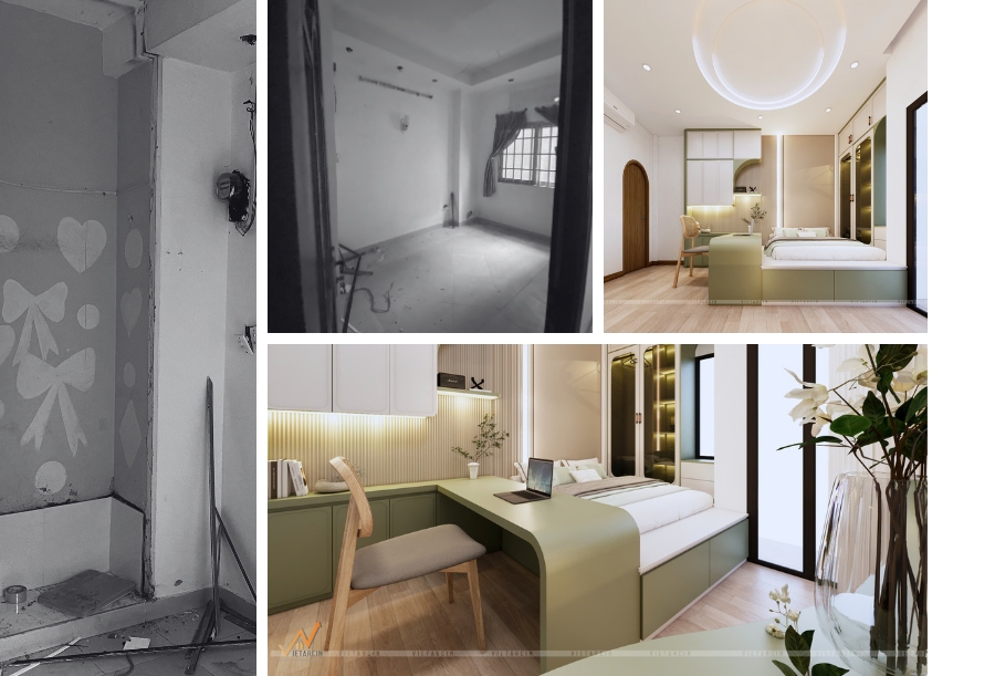 Dịch vụ cải tạo nhà cũ Quận Phú Nhuận chất lượng 16 Dự án cải tạo nhà anh Tín thành căn hộ dịch vụ