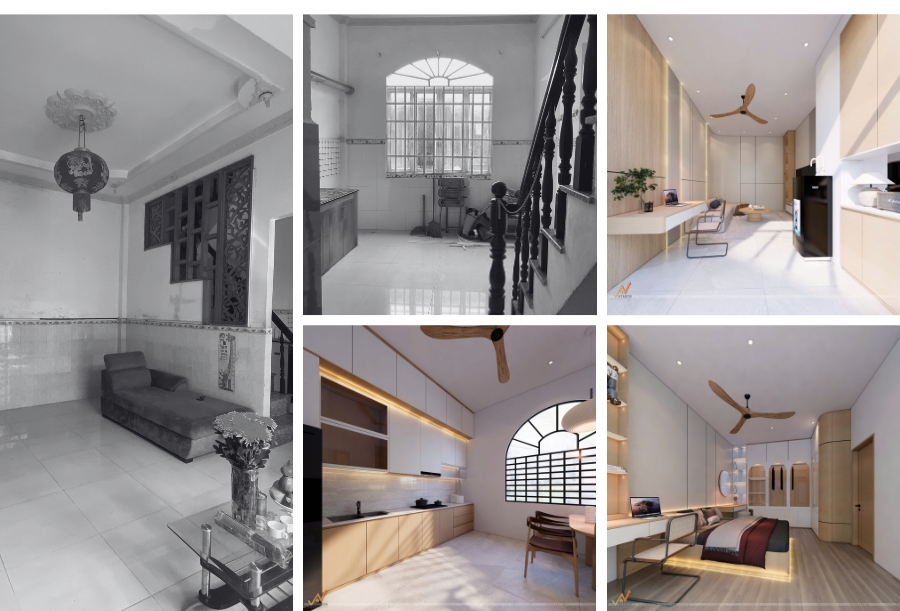 Dịch vụ cải tạo nhà cũ Quận Phú Nhuận chất lượng 13 Dự án cải tạo nhà chị Phụng