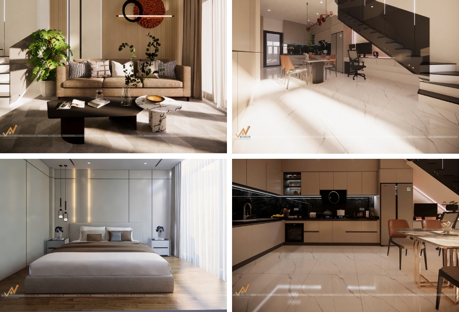 Dịch vụ cải tạo nhà cũ Quận 6 chuyên nghiệp 12 Dự án cải tạo nhà cũ anh Quang