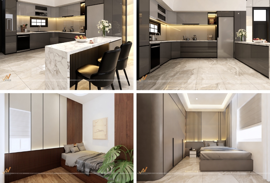 Dịch vụ cải tạo nhà cũ Quận 12 chất lượng 10 Dự án cải tạo nhà cũ anh Thành