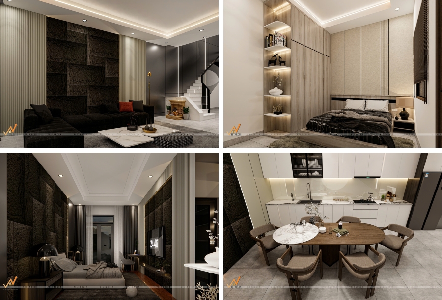 Dịch vụ cải tạo nhà cũ Quận 6 chuyên nghiệp 14 Dự án cải tạo nhà cũ chị Hỷ