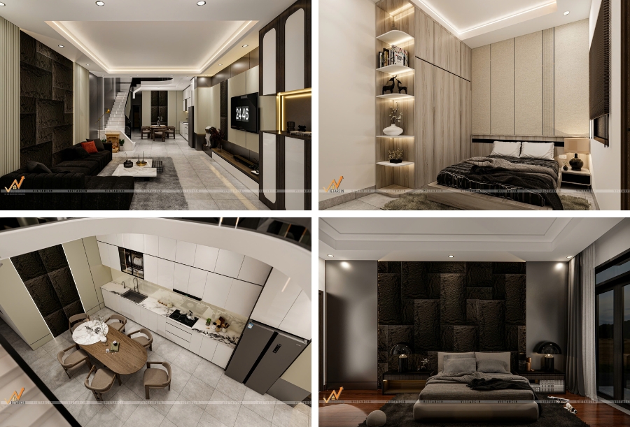 Dịch vụ cải tạo nhà cũ Quận Gò Vấp chuyên nghiệp 14 Dự án cải tạo, sửa chữa nội thất chị Hỷ