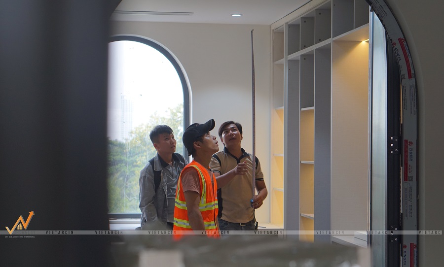 Dịch vụ cải tạo nhà cũ Quận 1 uy tín 4 Quá trình thi công cải tạo nhà cũ quận 1