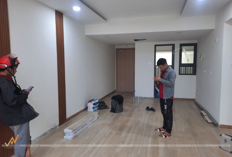 Cải tạo nâng nền nhà: Thời điểm, phương pháp & quy trình 4 Kiểm tra chất lượng hoàn thiện nền nhà mới
