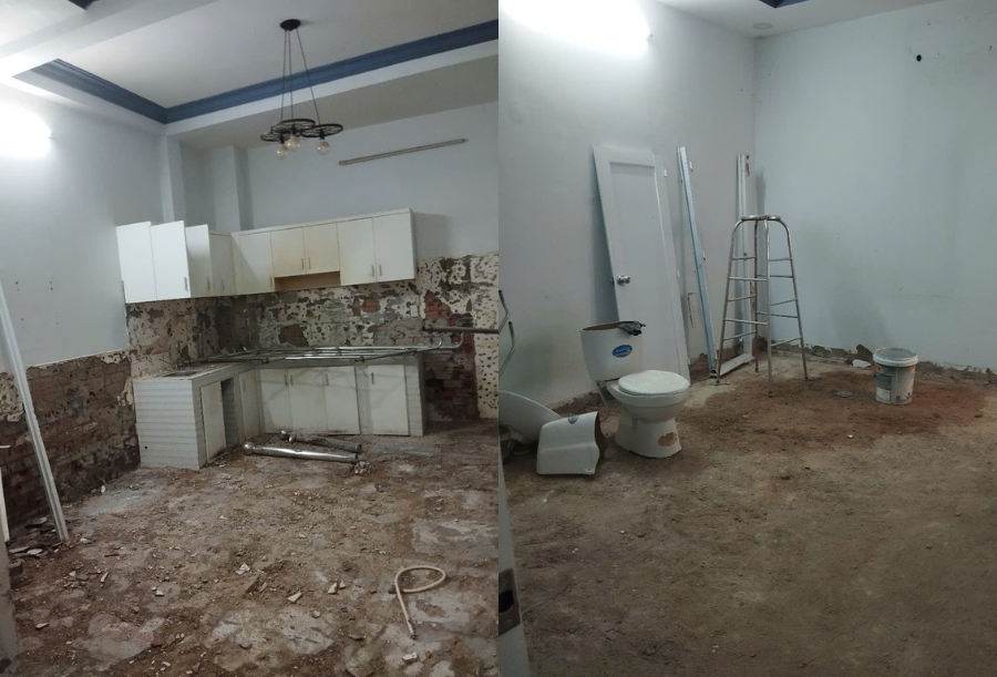 Tập trung vào chất lượng của bếp và phòng tắm khi cải tạo