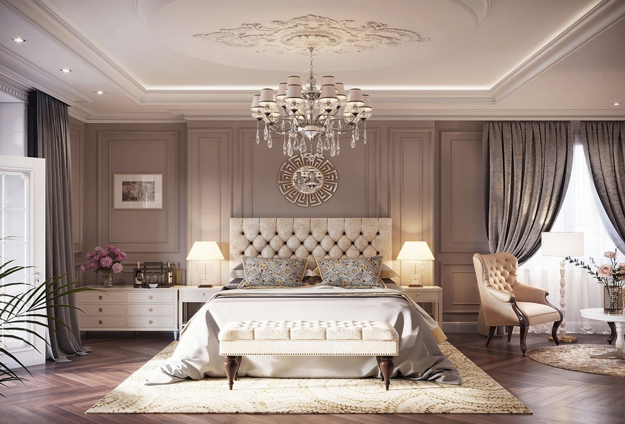 Khám phá 70 mẫu cải tạo nội thất nhà phố tân cổ điển mới nhất 8 cải tạo nội thất phòng ngủ nhà phố tân cổ điển