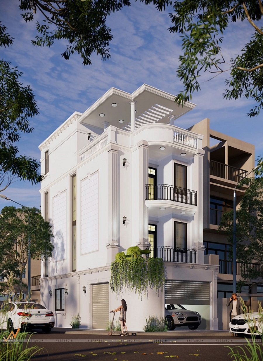 Dự án thiết kế thi công kiến trúc trọn gói nhà phố Thủ Đức