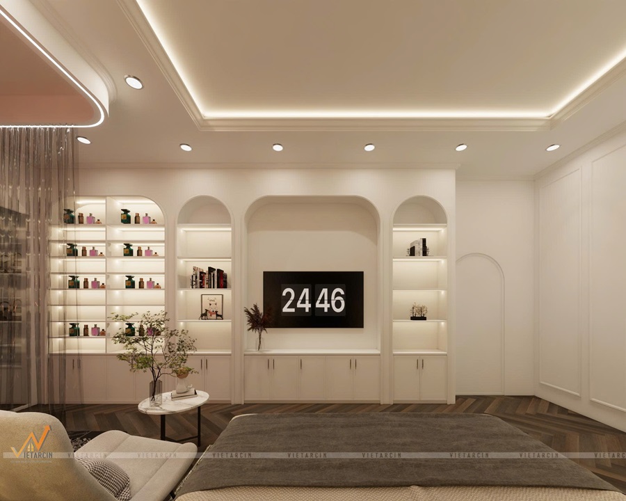 Hệ tủ Tv đa chức năng. 