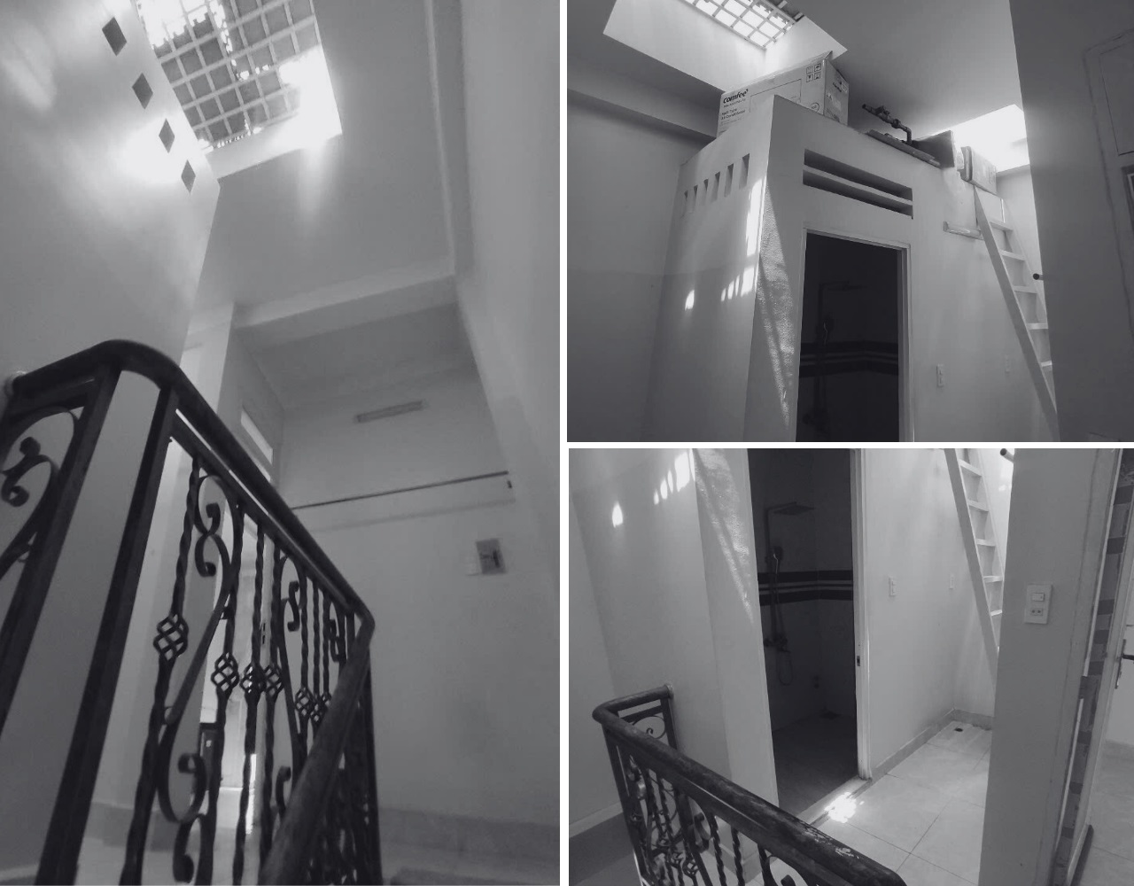 Hiện trạng tầng 1 dự án cải tạo trọn gói nhà phố anh Vinh