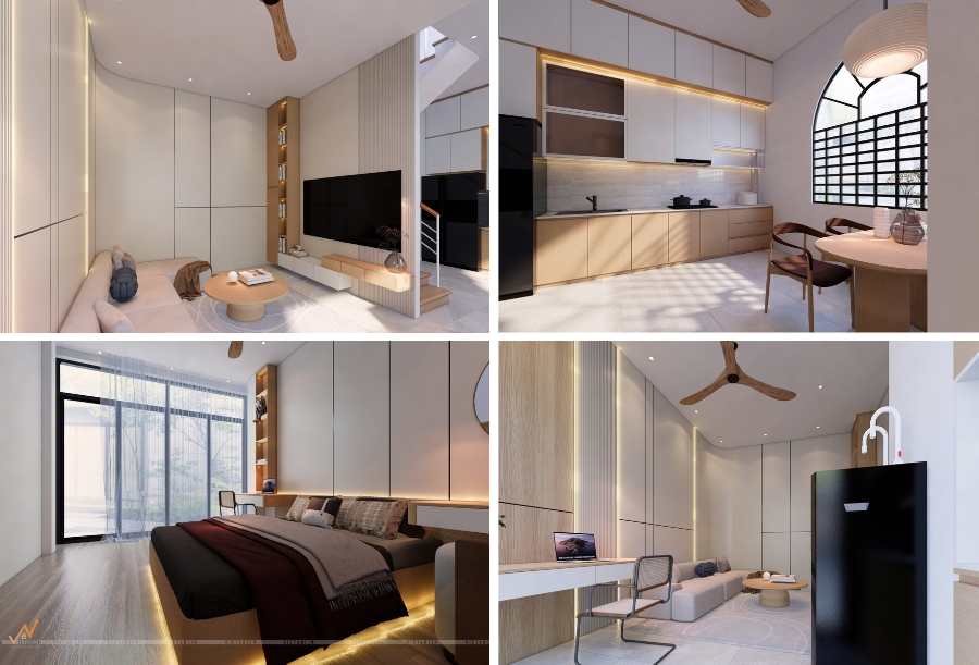 Một số hình ảnh hoàn thiện dự án của chị Phụng