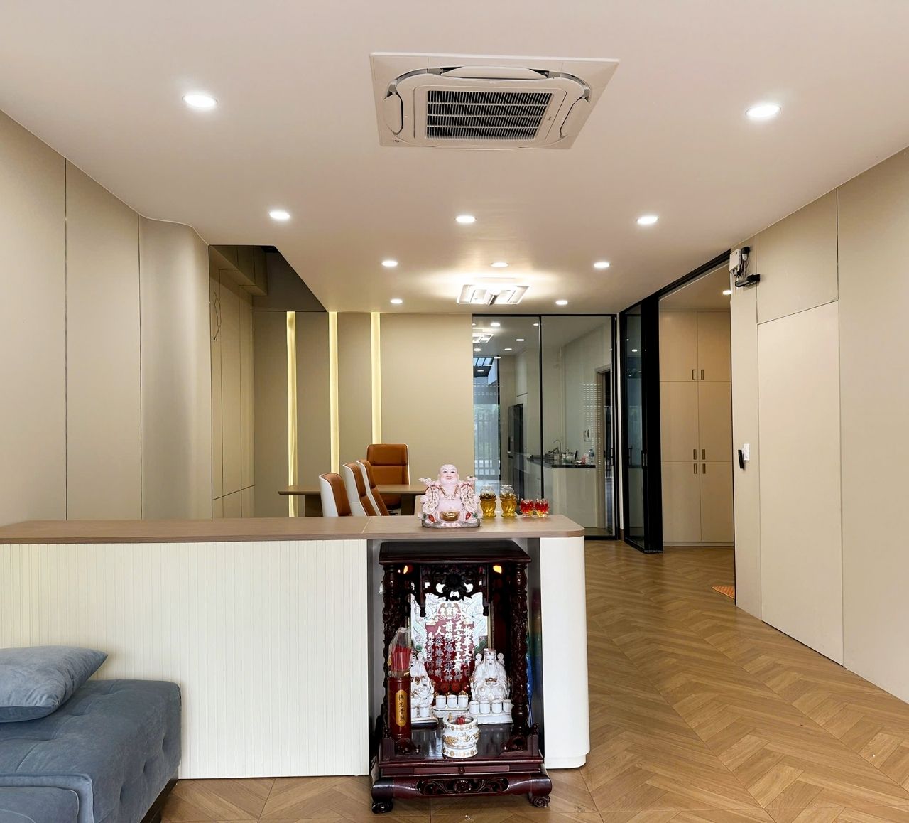 ảnh hoàn thiện nhà phố anh An An Giang 1