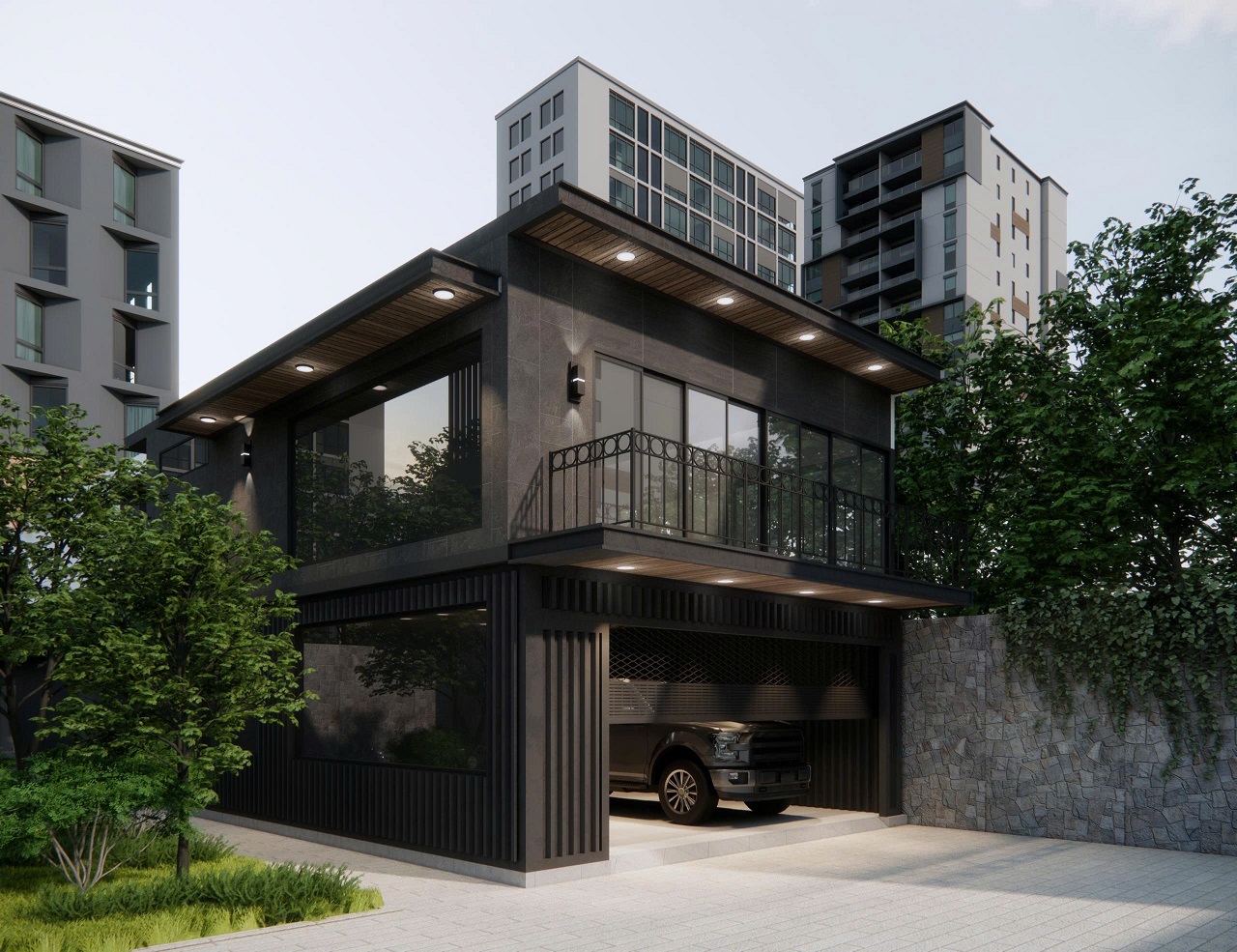 Dự án cải tạo nhà phố anh Giáp Biên Hòa - 7