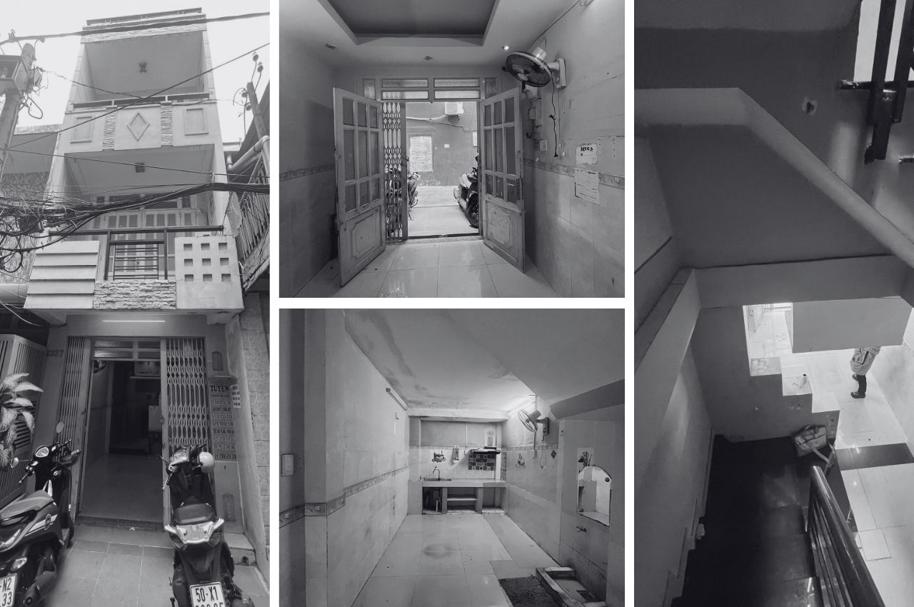 Hiện trạng dự án cải tạo nhà phố chị Hằng - Quận 6