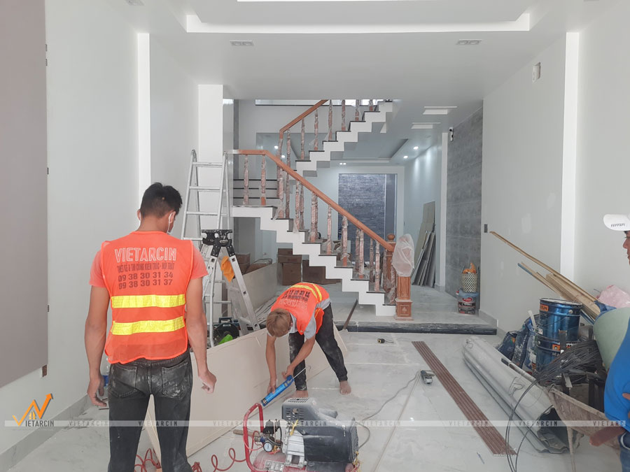chi phí thi công chiếm phần lớn trong chi phí cải tạo
