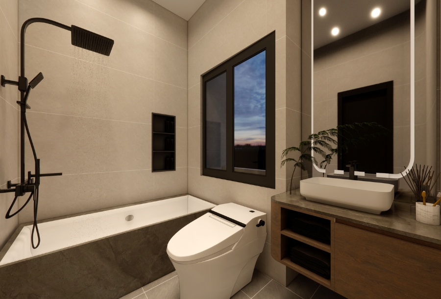 Trang bị công năng hiện đại cho phòng tắm khi cải tạo nhà mang lại trải nghiệm tốt hơn