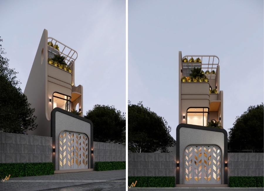 Các nhà phố thường có diện tích nhỏ