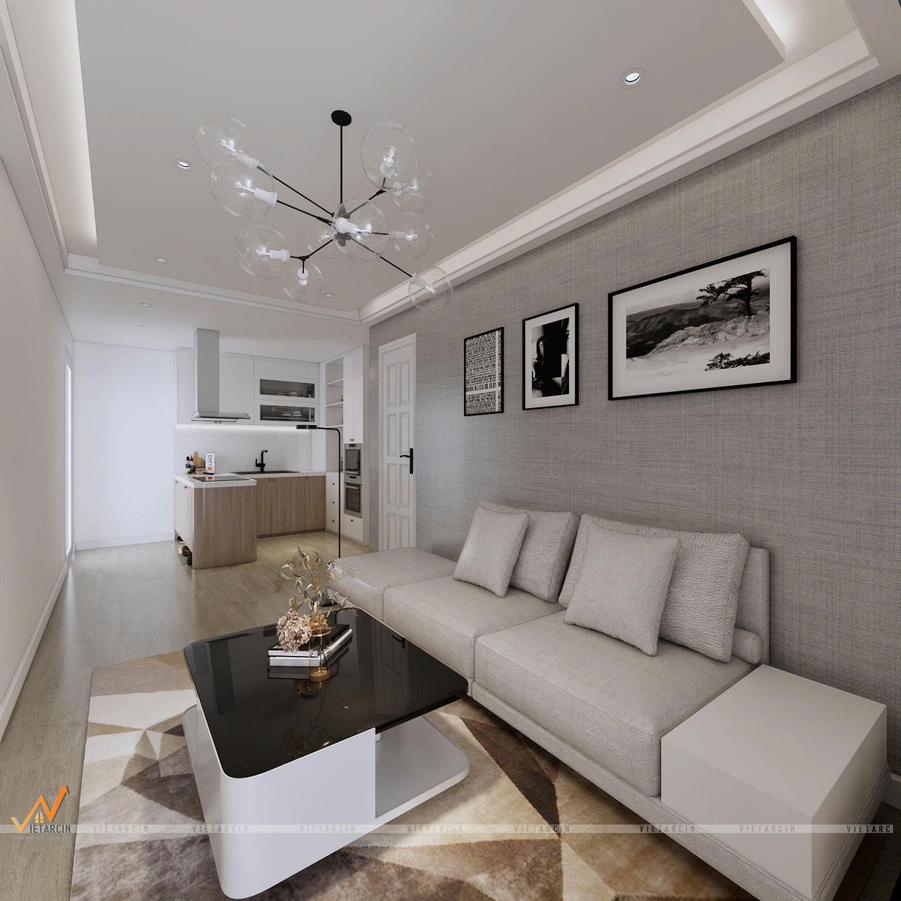 Cải tạo căn hộ chung cư 2 PN - Bình Thạnh - Chị Linh - 2