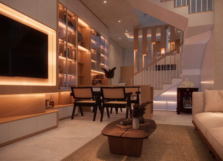 Cải tạo nhà 40m2 đẹp, tiện nghi
