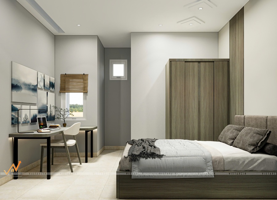 Cải tạo phòng ngủ nhà 18m2 tiện nghi, gọn gàng
