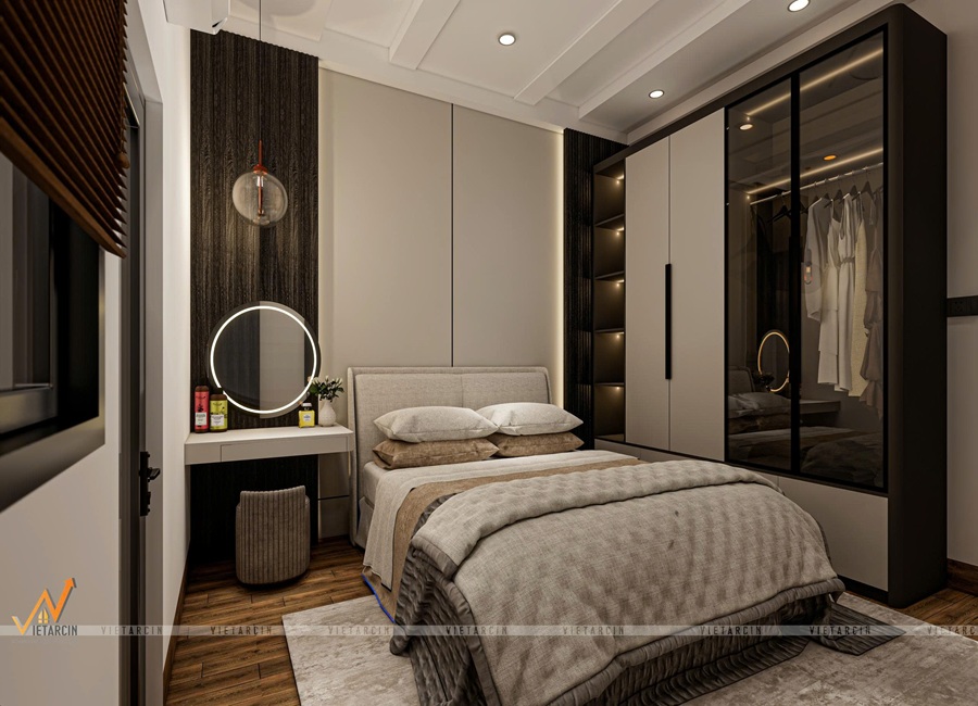 Cải tạo phòng ngủ nhà 50m2 ấm cúng, tiện nghi