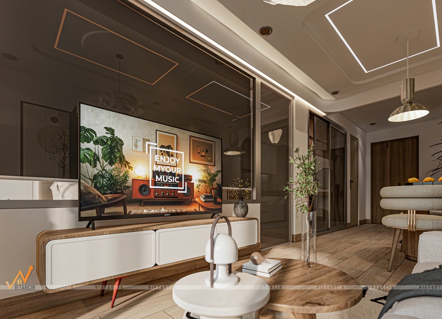 Căn hộ chung cư 50m2 hiện đại