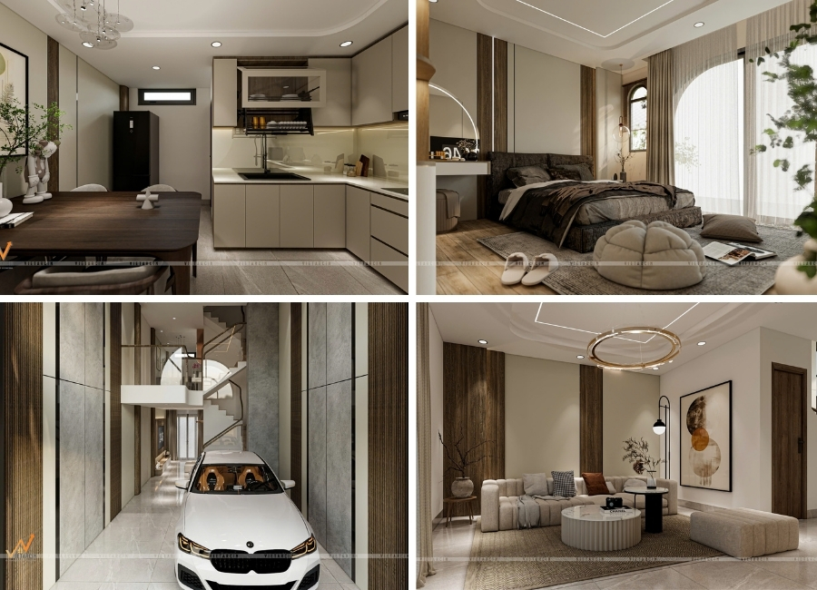 Một số hình ảnh cải tạo nhà phố anh Thảo