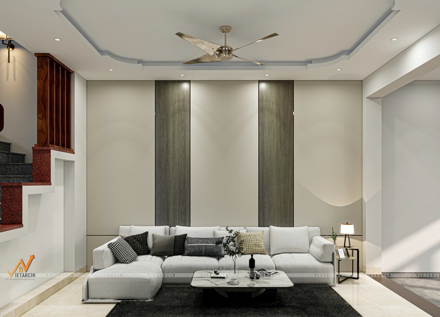 Màu sắc tươi sáng giúp tạo cảm giác rộng rãi, thoáng đãng