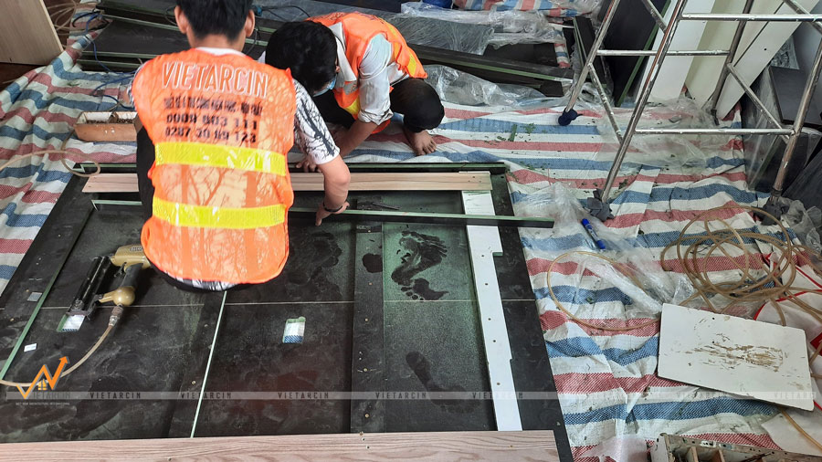 Vaidecor luôn đảm bảo vật liệu chất lượng và tiến độ thi công kịp thời