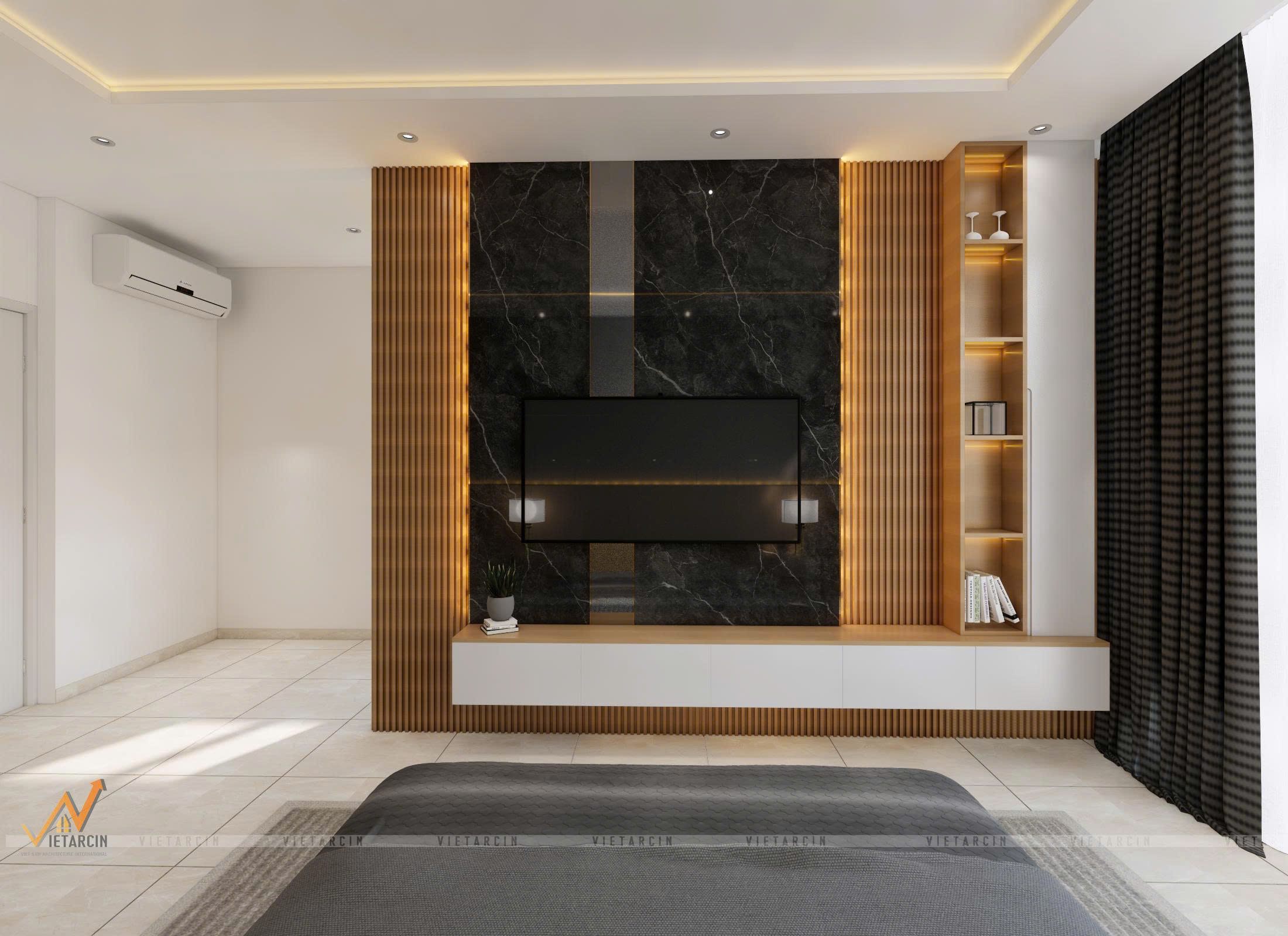 Thiết kế nội thất nhà phố anh Thành Quận 6 - 1